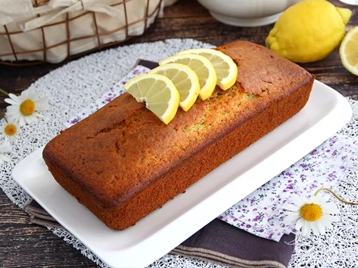 Zitronen-Mohn-Kuchen