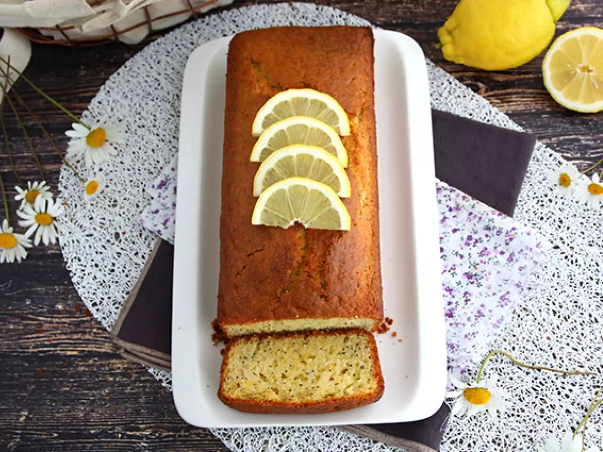 Zitronen-Mohn-Kuchen - foto 2