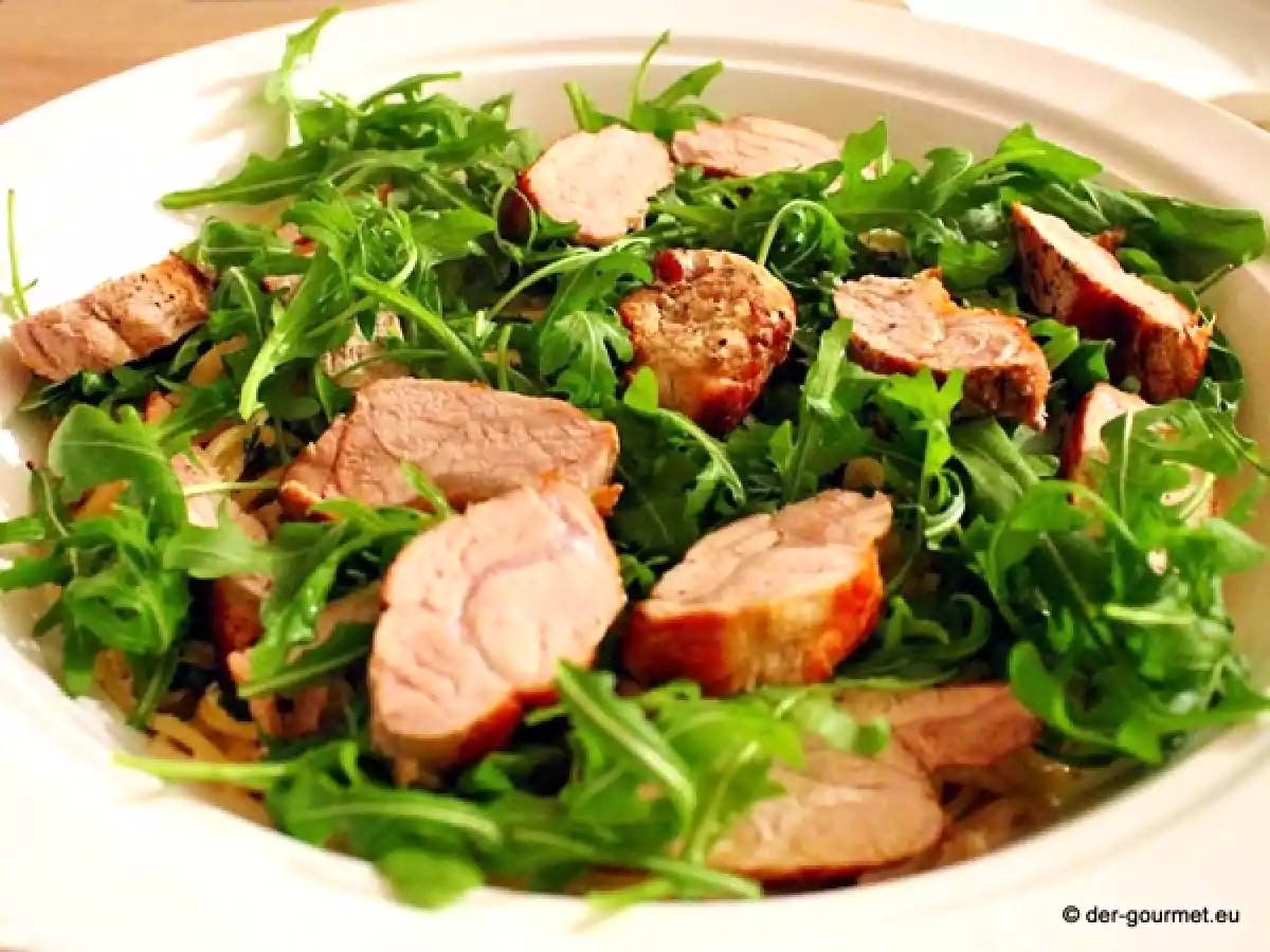Zitronen Pasta mit Schweinenacken - foto 2
