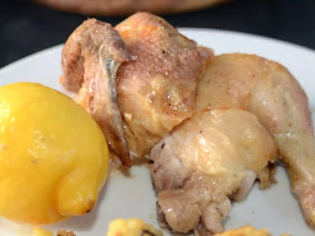 Zitronen Poulet zum zweiten