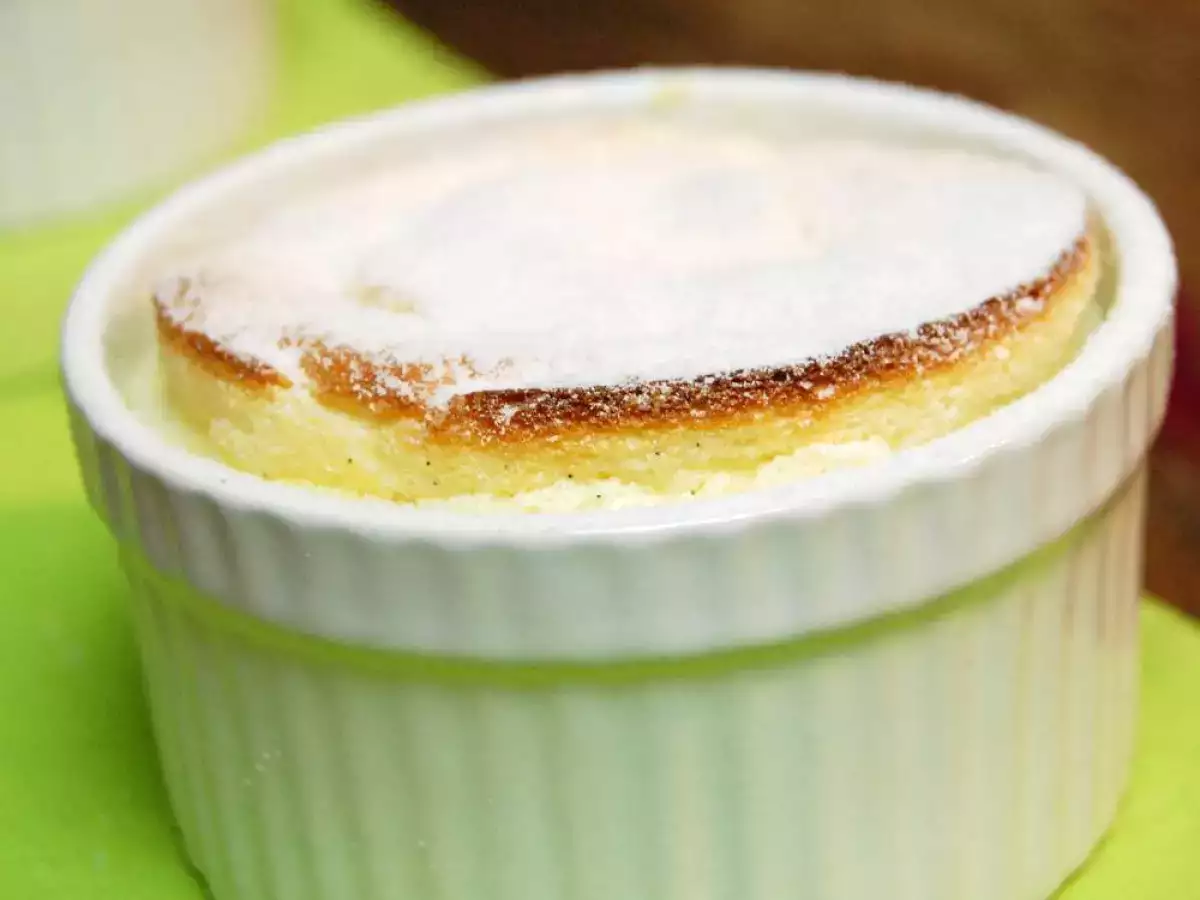 Zitronen-Quark-Soufflés