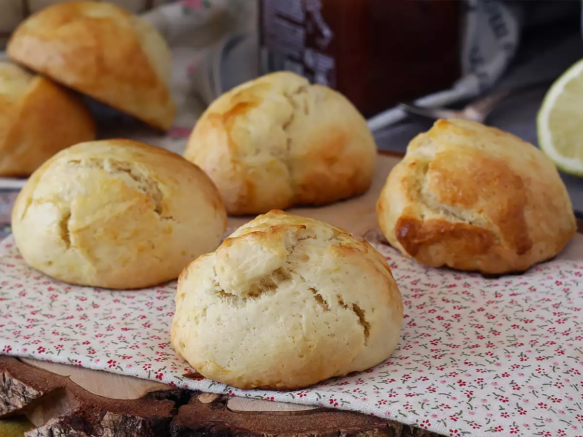 Zitronen-Scones mit Zitronenabrieb - foto 3