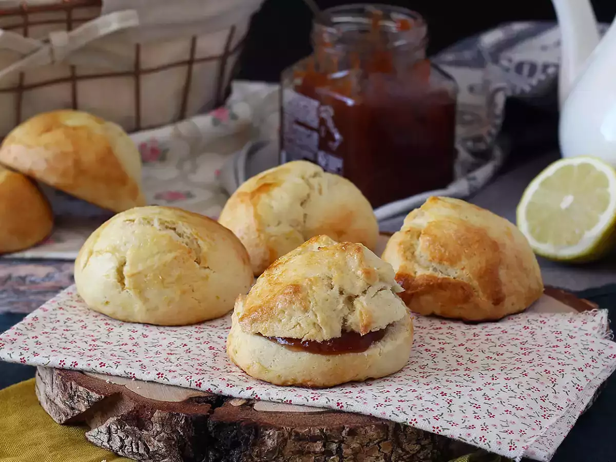 Zitronen-Scones mit Zitronenabrieb - foto 5