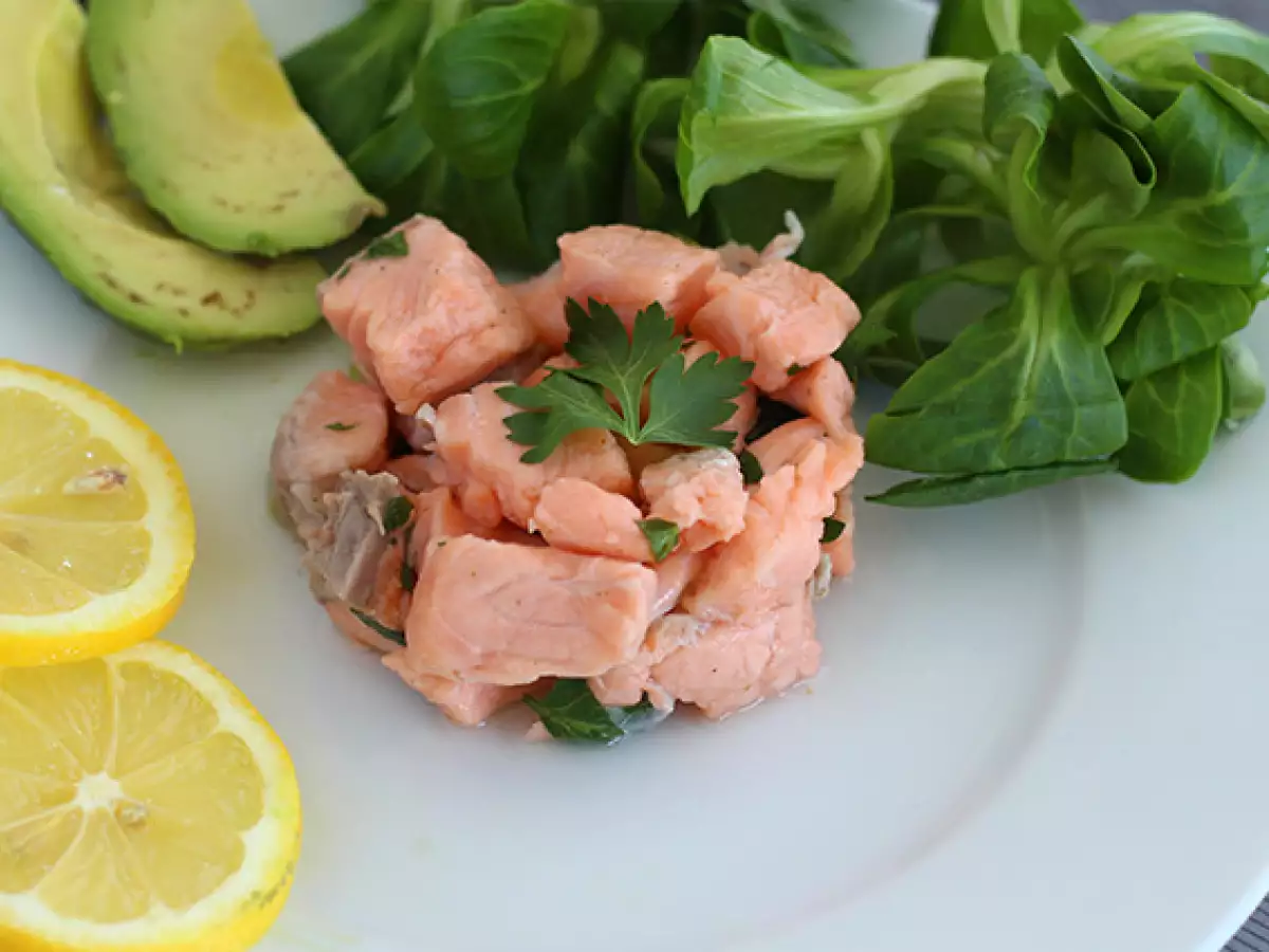 Zitronenmarinierter Lachs - foto 4