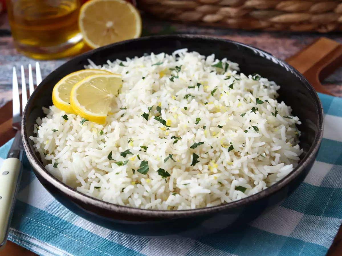Zitronenreis : einfache Beilage zu Fisch und Hähnchen - foto 3