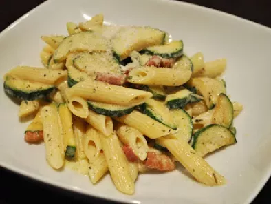 Zucchini-Carbonara