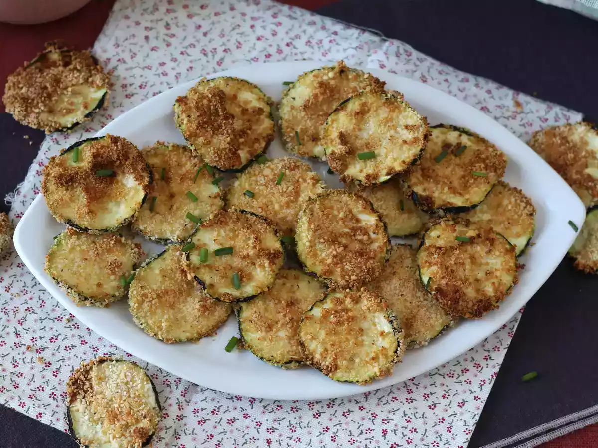Zucchini-Chips mit Air Fryer - foto 5