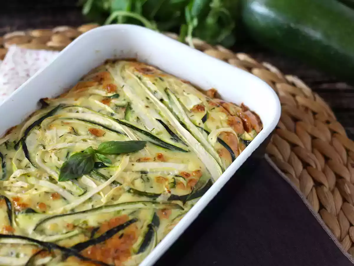 Rezept für zucchini-frittata Rezept für zucchini-frittata