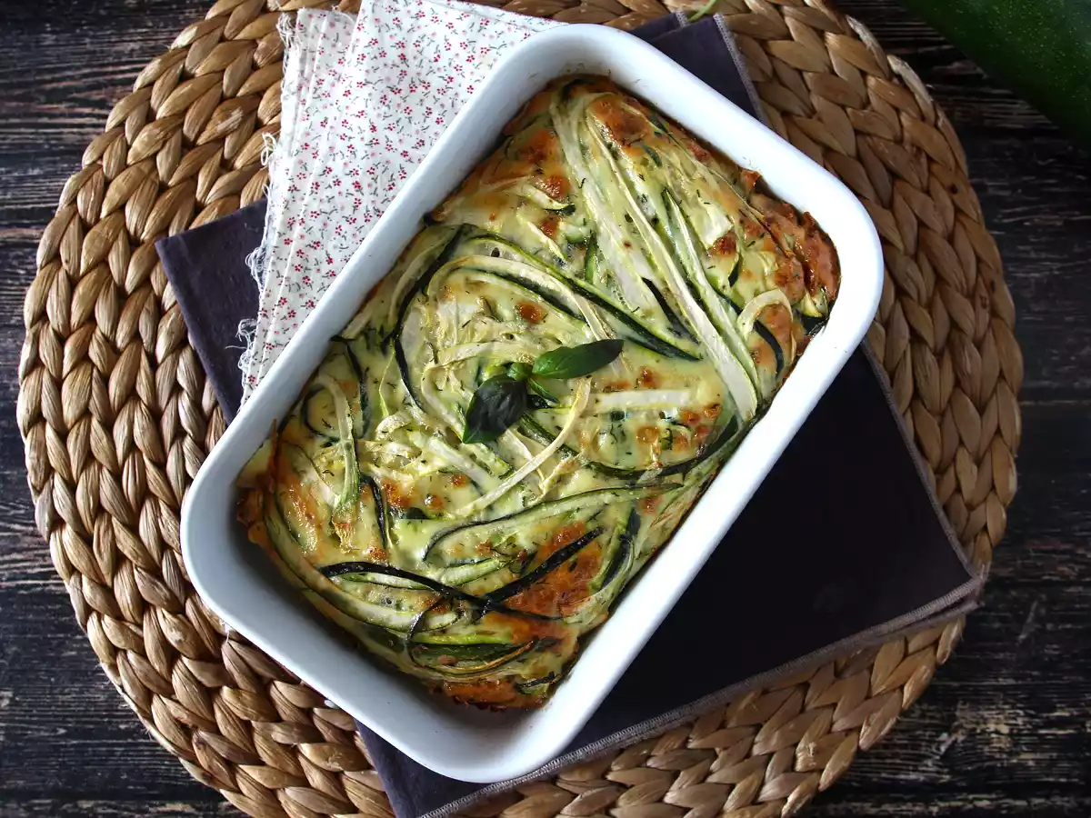 Rezept für zucchini-frittata Rezept für zucchini-frittata