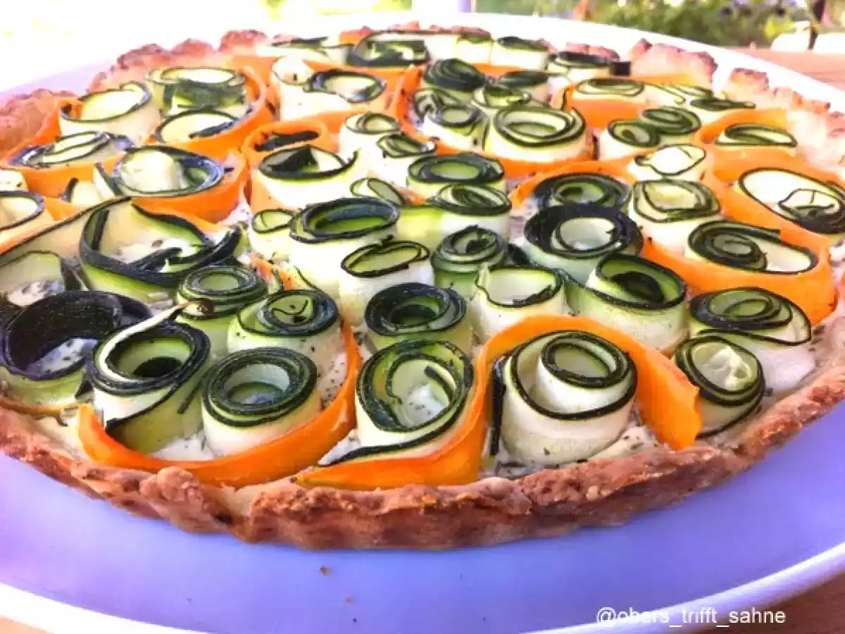 Zucchini-Karotten-Quiche