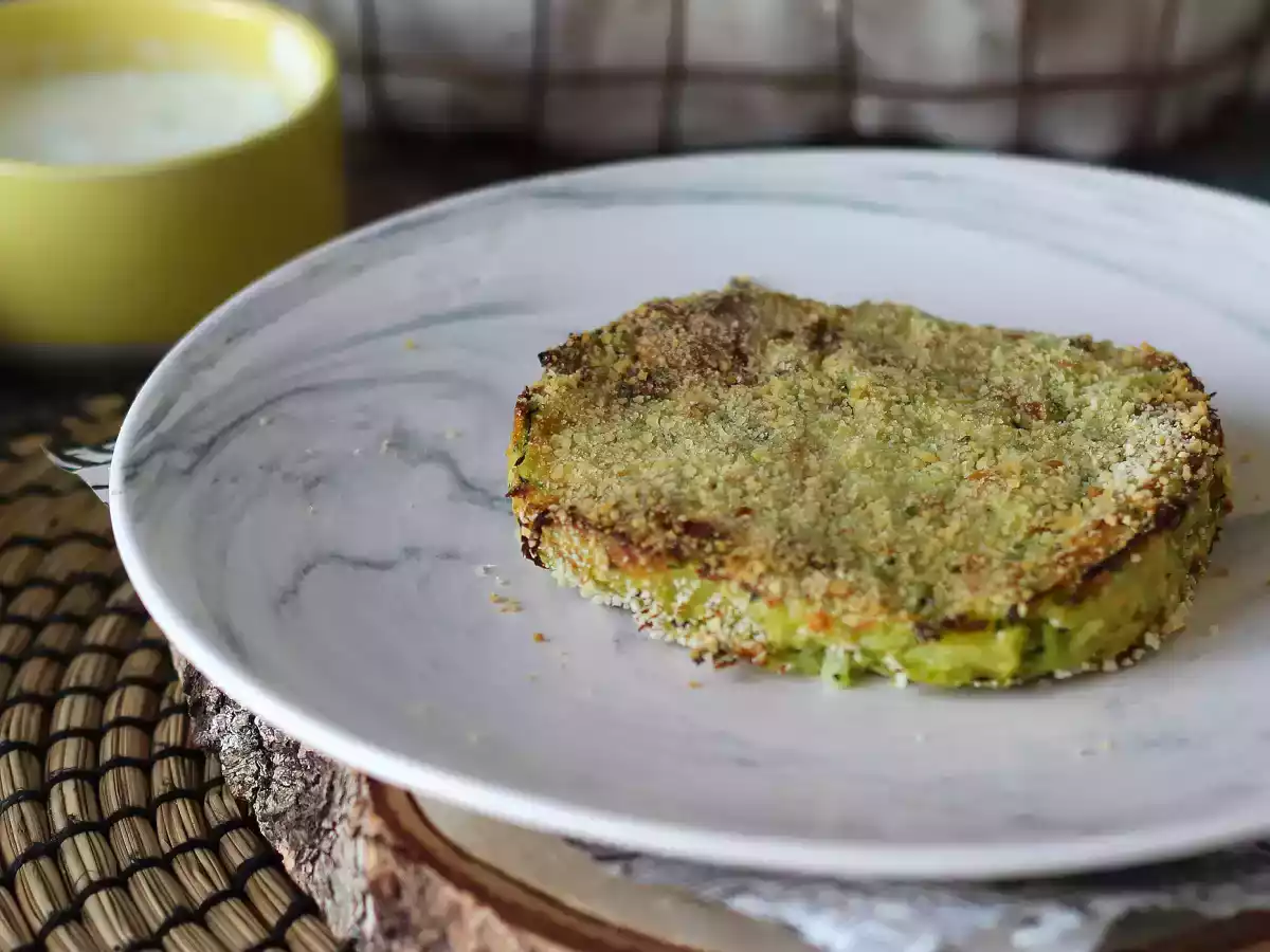 Zucchini-Kartoffel-Burger aus der Fritteuse - foto 3