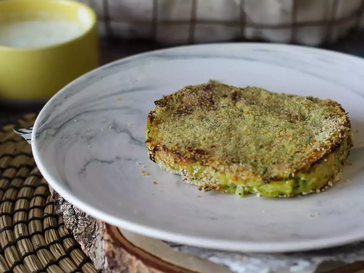 Zucchini-Kartoffel-Burger aus der Heißluftfritteuse - foto 3