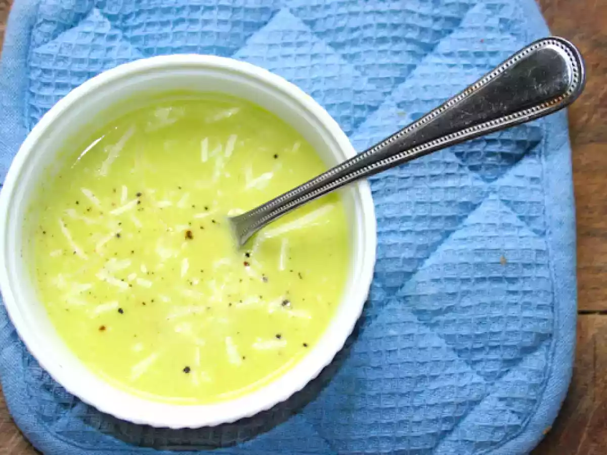 Zucchini Käse Suppe