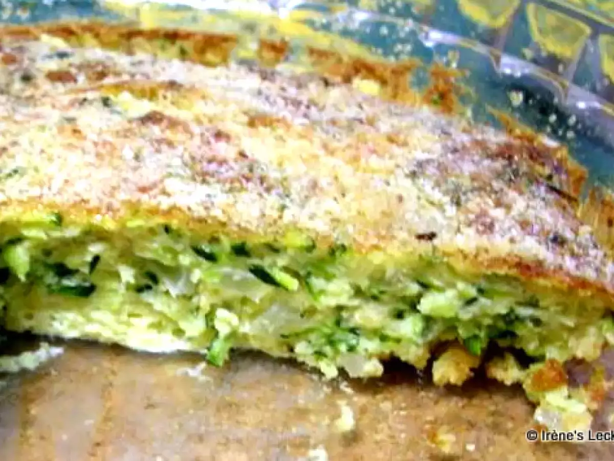 Zucchini-Omelette provençale