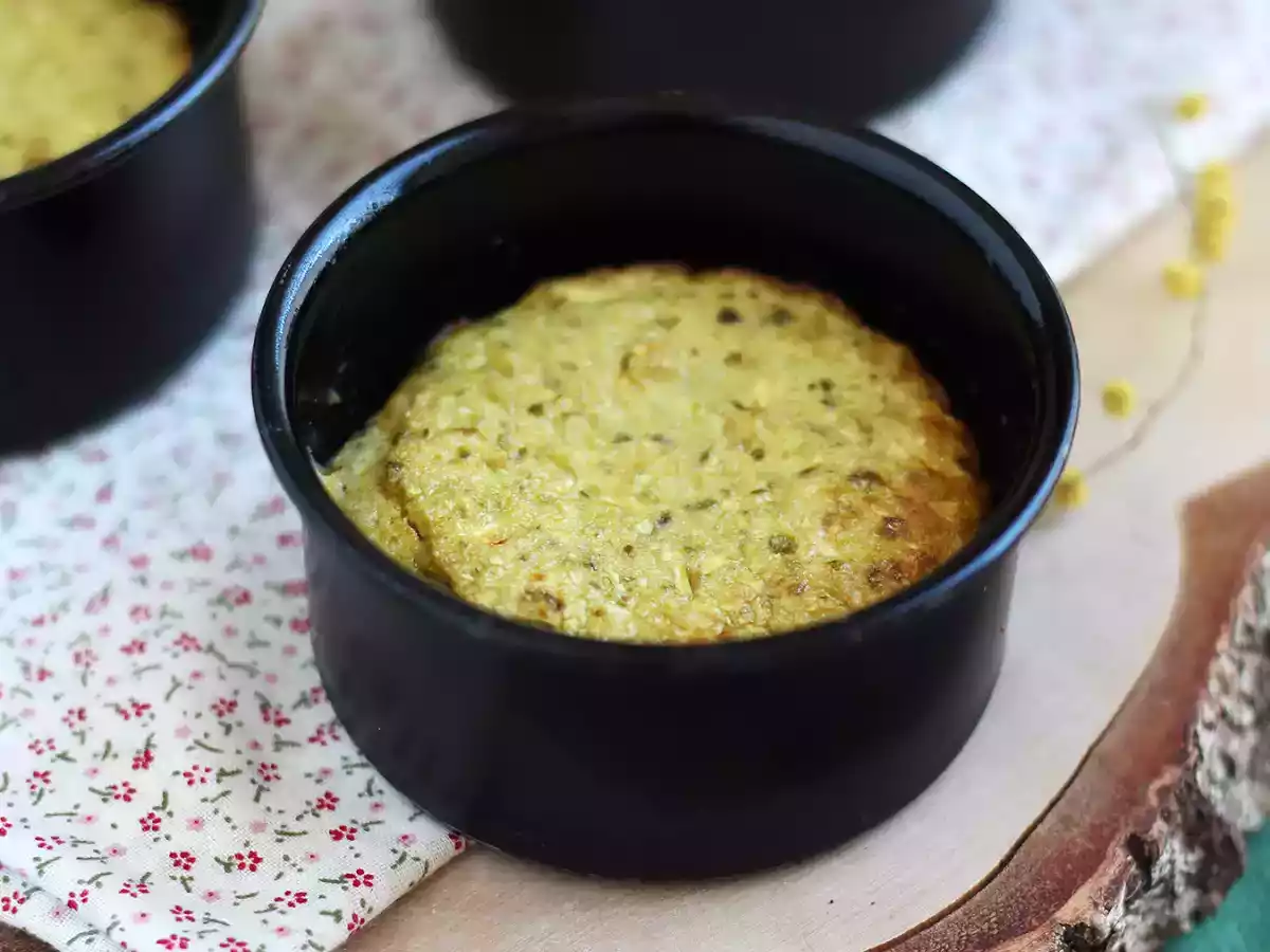 Zucchini-Pesto-Flans – glutenfrei - foto 2