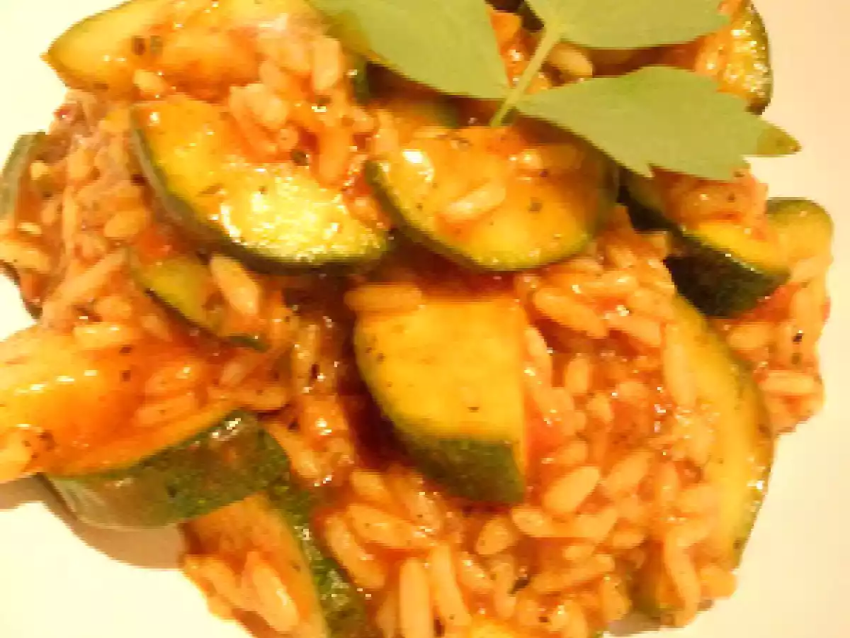 Zucchini ~ Reis ~ Pfanne