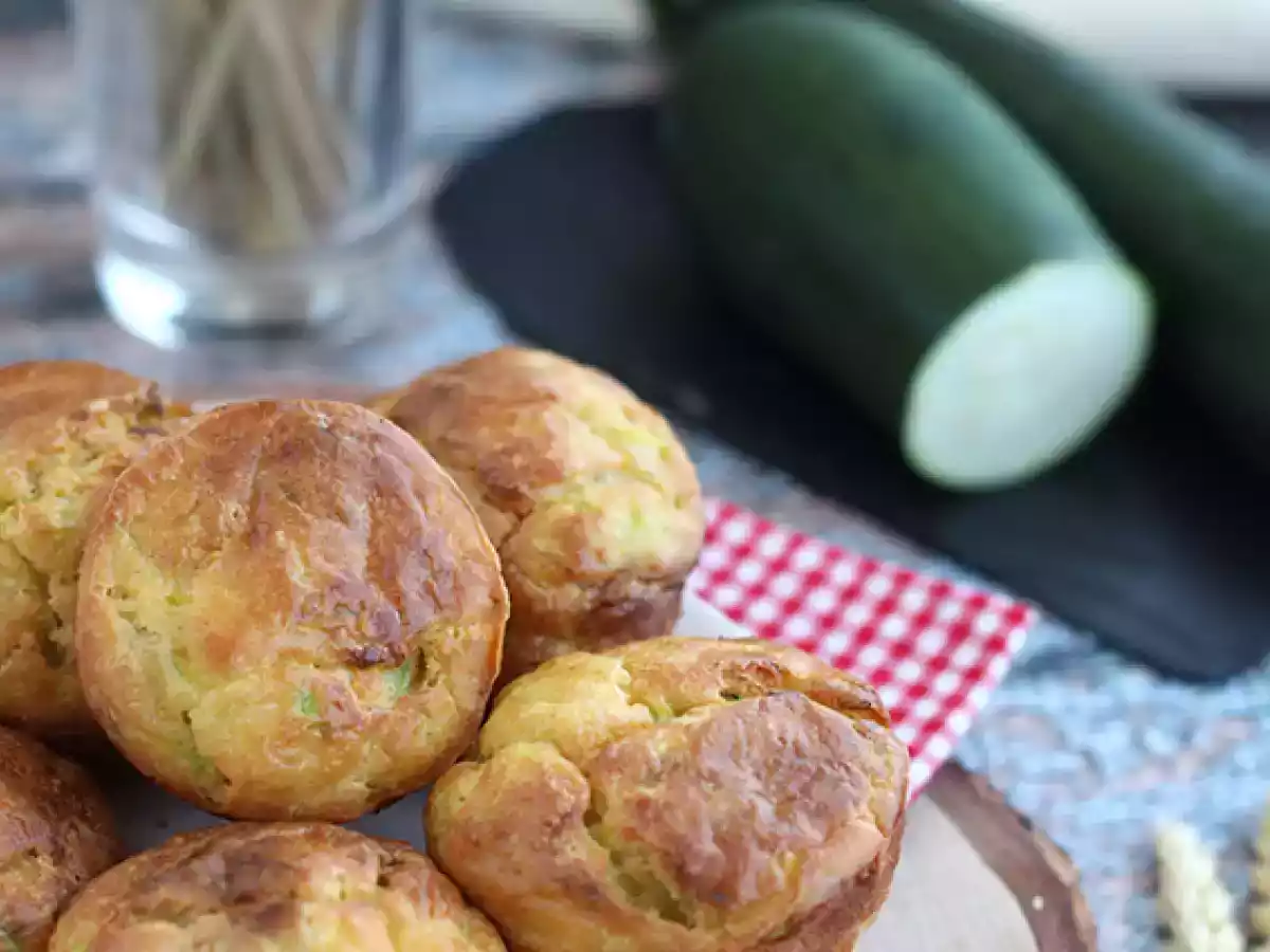 Zucchini-Ziegenkäse-Muffins - foto 3