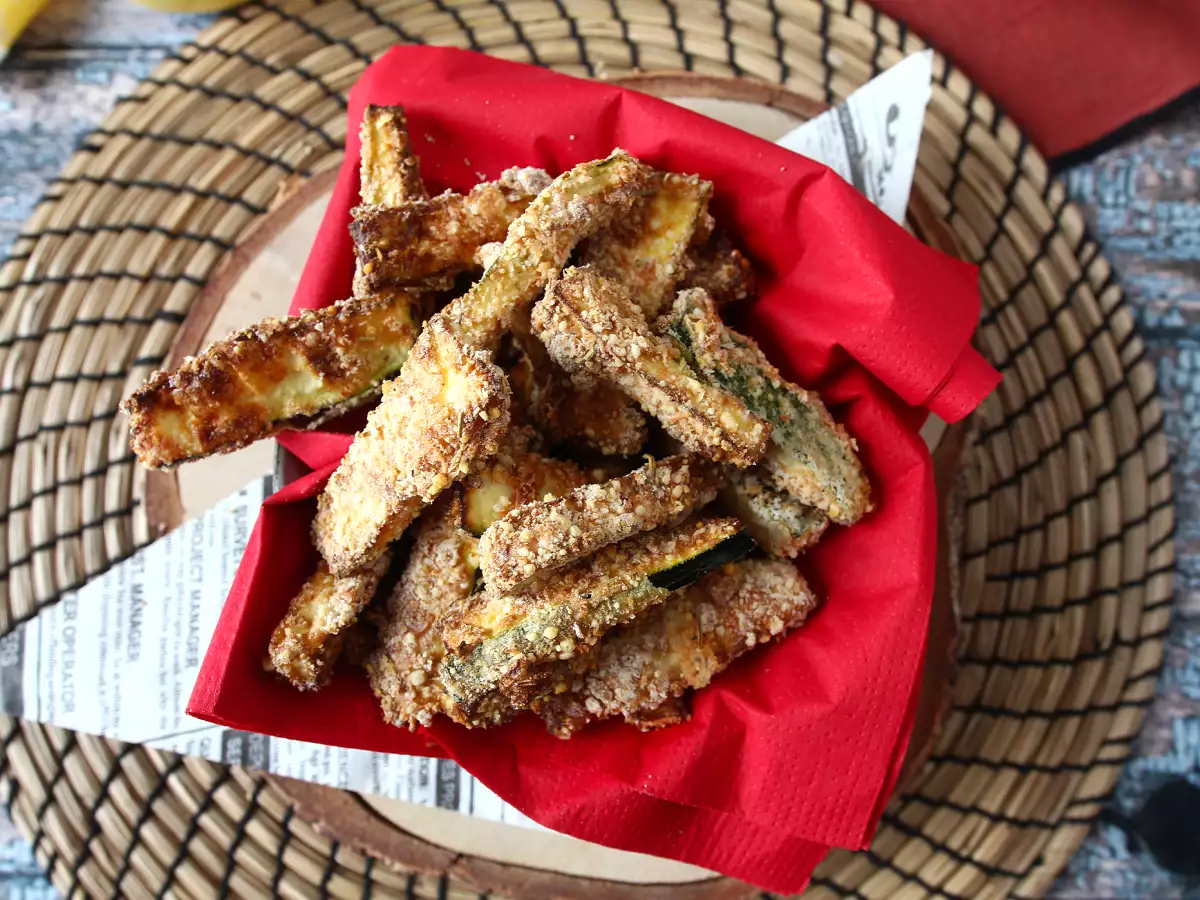 Zucchinipommes aus der Heißluftfritteuse - foto 5