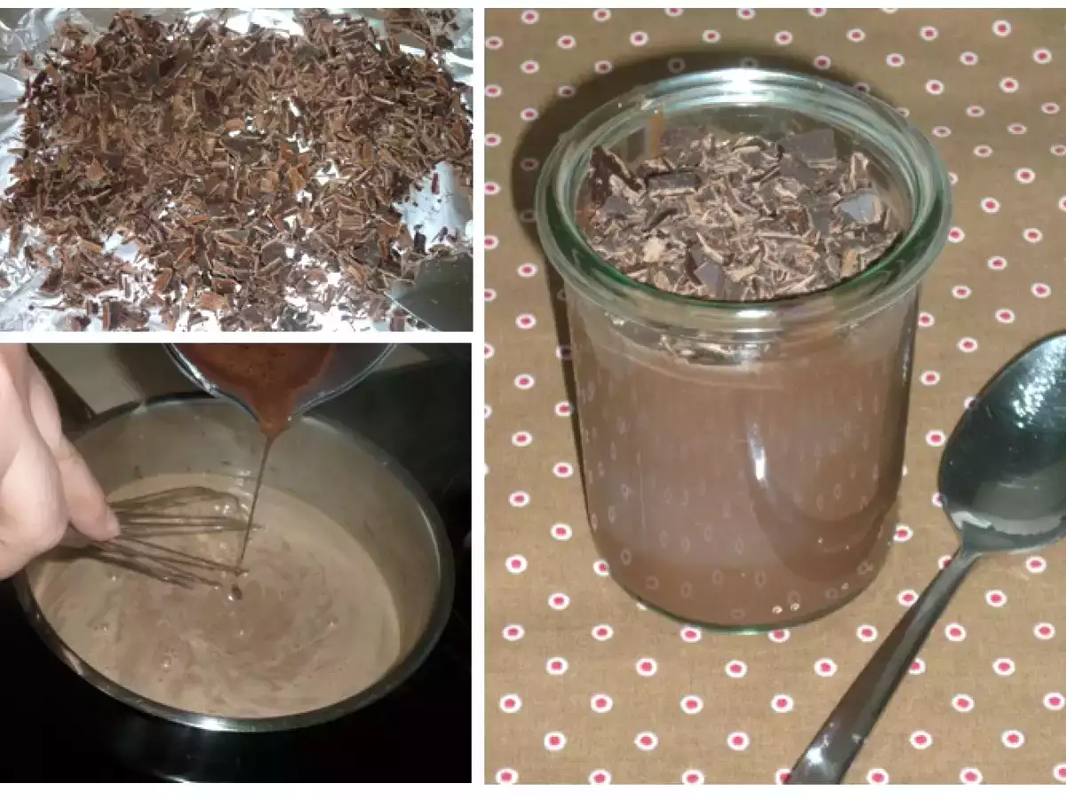 Zum Nachtisch: Schokoladenpudding für Erwachsene