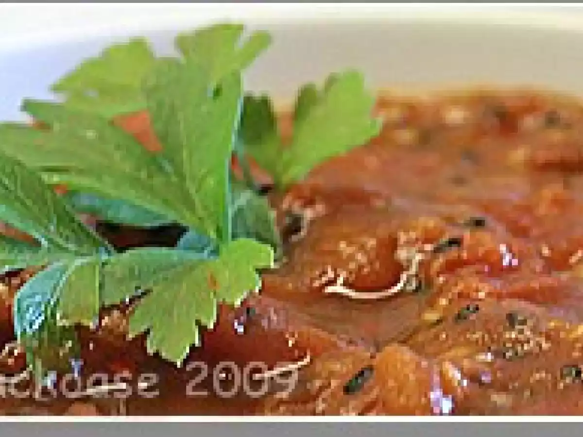 Zutaten für einen Teller