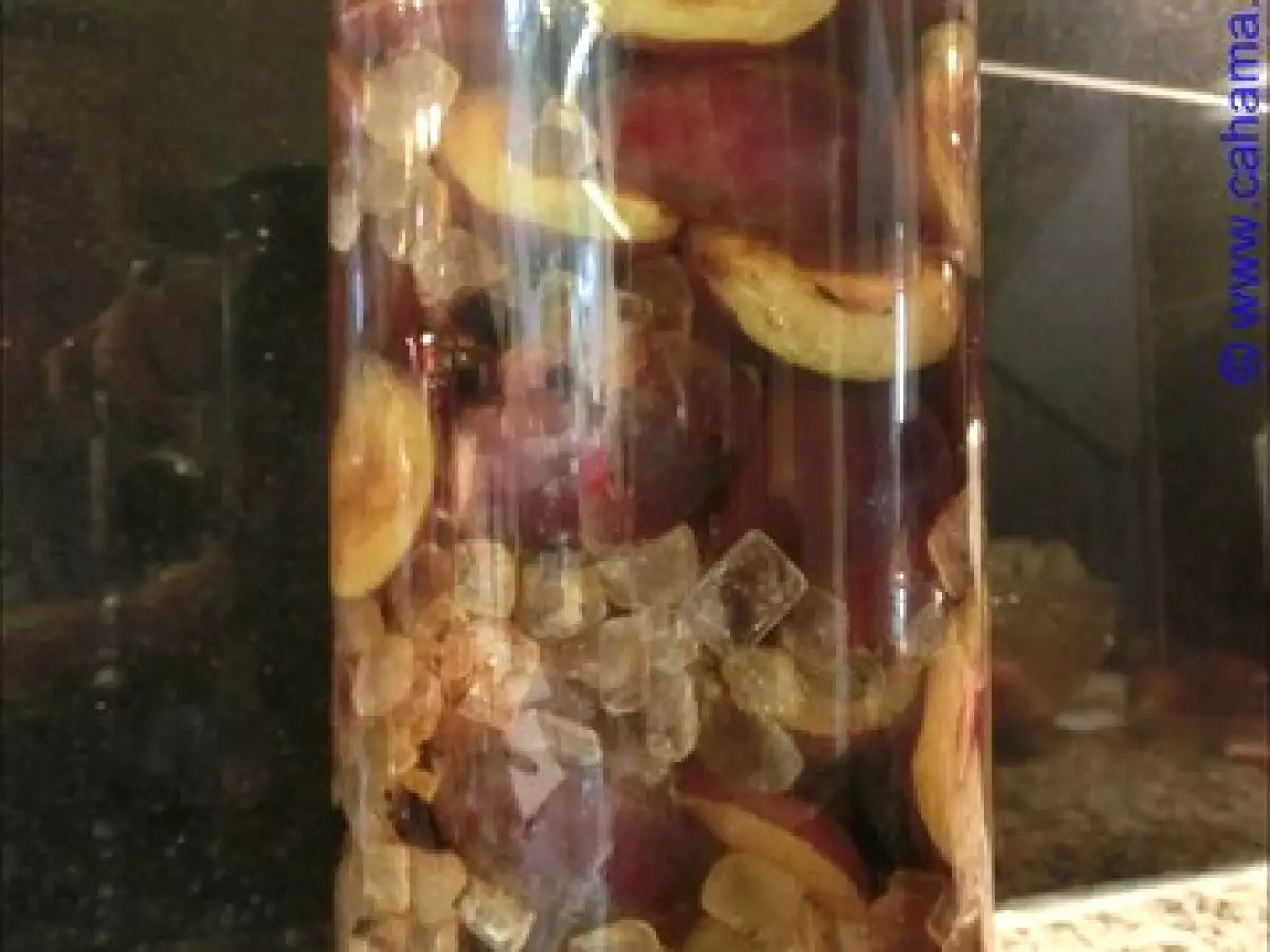 Zwetschgen in Brandy