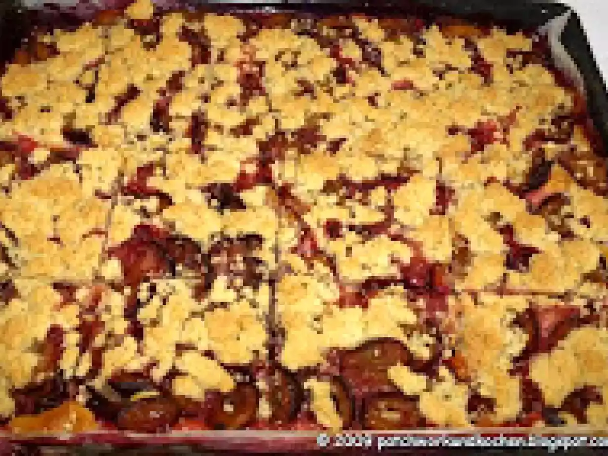 Zwetschgenkuchen mit Streuseln (Thermomix) - foto 2