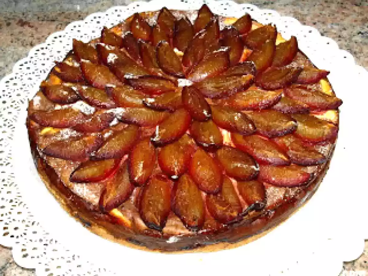 Zwetschken-Käsekuchen