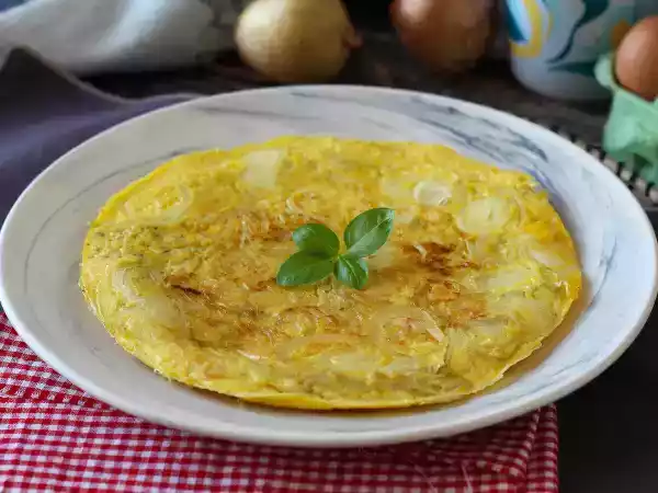 Rezept Zwiebel-omelett, das leckere und einfach zuzubereitende rezept