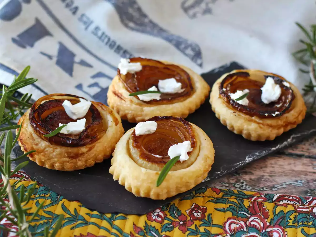 Zwiebel-Tatin-Törtchen - foto 2