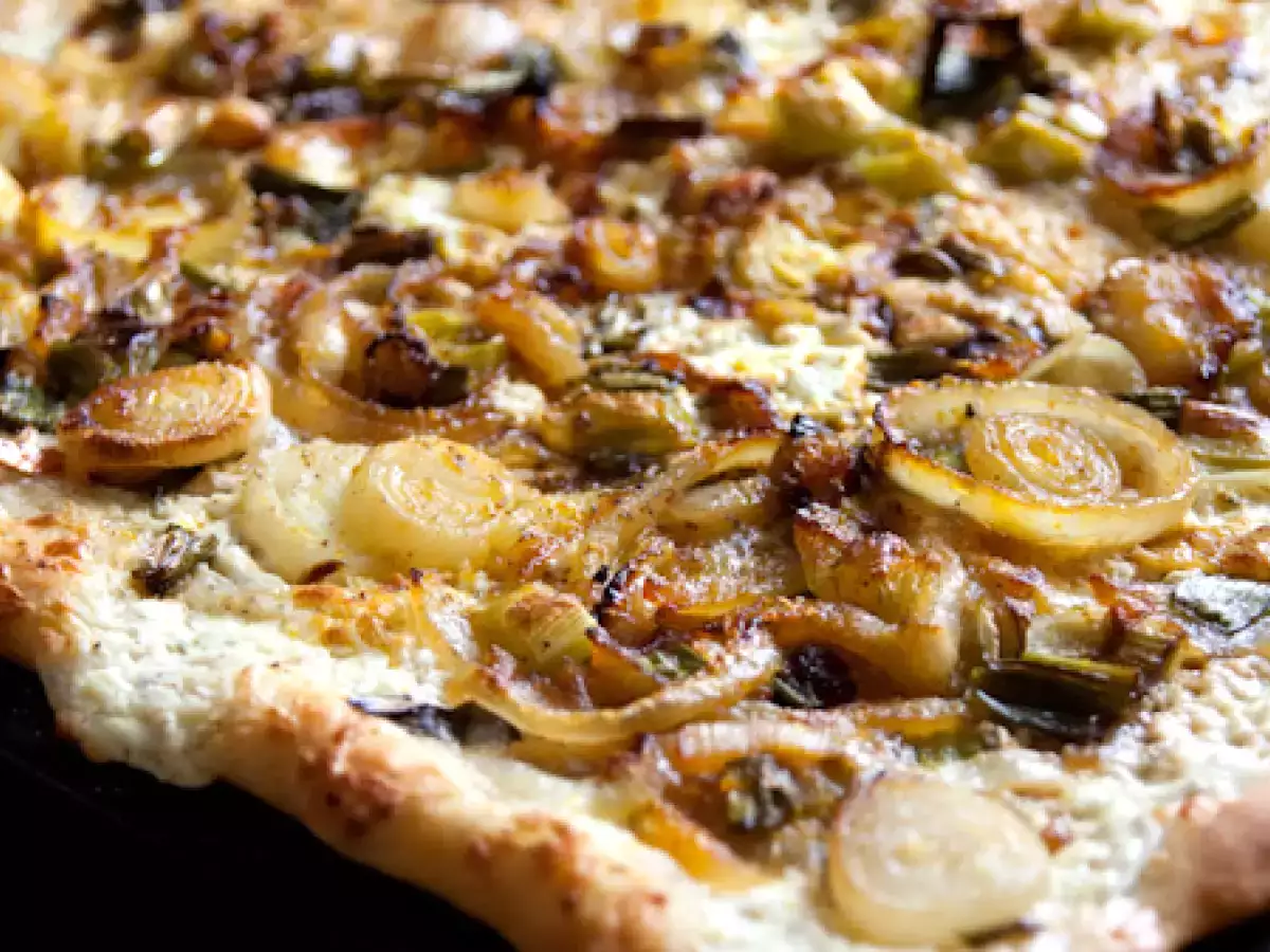 Zwiebelkuchen vom Blech