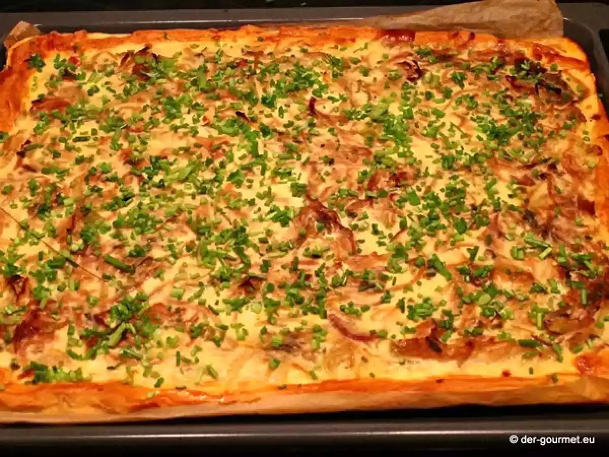 Zwiebelkuchen vom Blech - foto 2